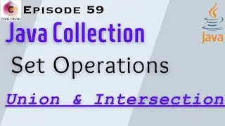 Set Operations In Java | Union And Intersection Explained | Union and Intersection Of Sets