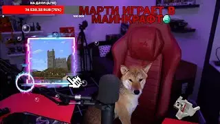 Марти играет в Майнкрафт (Нарезка со стрима)