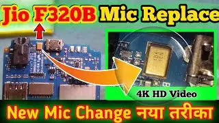 New LYF Jio F320b माईक चेंज ❔ Right Way ✅ #micreplacemant #video