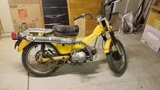 Honda Trail 90 Oil Leak Fixed!