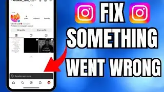 How to fix instagram something went wrong problem On iPhone & Android / 2024