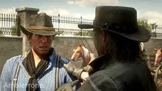 John Marston Slaps Arthur Morgan