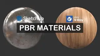 How to Create PBR Materials in Vray for SketchUp using PBR textures