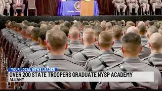 Over 200 State Troopers graduate NYSP Academy