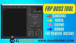 FRP BOSS Tool - How To Register and Buy Credits samsung frp nokia frp xiaomi frp honor frp remove