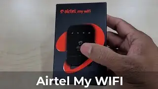 Airtel My Wifi AMF-311WW Data Card - Unboxing | Airtel 4g hotspot unboxing and review