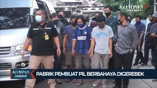 Pabrik Pembuat Pil Berbahaya Di Gerebek