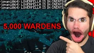 Crashing a Pay-to-win Minecraft Server with WARDENS - Loverfella