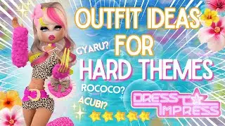 Dress to Impress outfit Ideas for Hard Themes! No vip And Vip Roblox