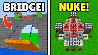 10 NEW Redstone Hacks You Didn't Know! [Minecraft]