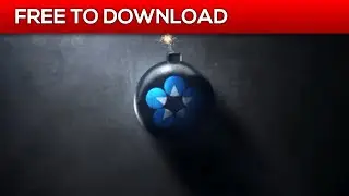 Bomb Logo | After Effects Template | Free Download