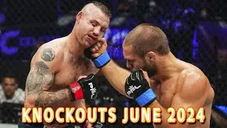 MMA Knockouts of June 2024