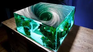 I made a WHIRLPOOL fish tank