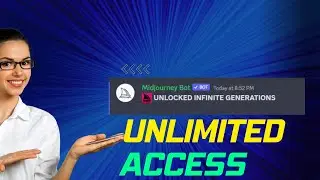 ✅ How to Get UNLIMITED Midjourney Generations - 2023 Hack! ✅