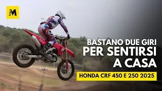 Honda CRF 2025: più rigide e più stabili. Come vanno? | La prova di Moto.it