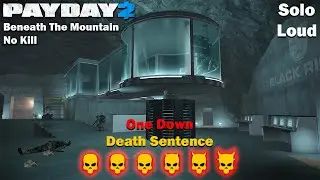 Payday 2 - Beneath the Mountain - No Kill - DSOD - (SOLO - LOUD)