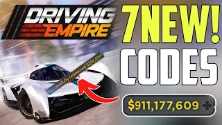 ⚠️5 YEARS✨UPD⚠️DRIVING EMPIRE ROBLOX REDEEM CODES 2024 - DRIVING EMPIRE CODES