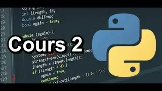 Python Darija Cours 2 : Les Variables دورة بالدارجة لتعلم بايثون