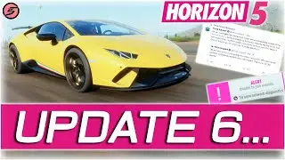 Forza Horizon 5 Update 6 DELAYED... How to CONNECT ONLINE (Unable To Join Session FIX) FH5