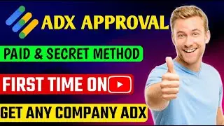 Google Adx Ma Account Approval Secret Method | Get Free Adx Approval From Every Company Paid Trick