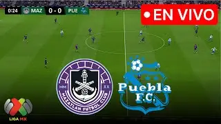 🔴 Mazatlán vs Puebla EN VIVO / Liga MX Apertura 2024