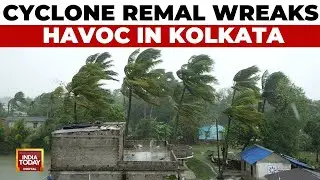 Cyclone Remal Inundates Kolkatas Iconic Park Street | India Today News