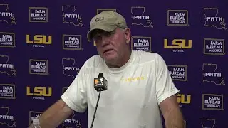 LSU Brian Kelly talks Tigers prep, 'Today was about mindset'