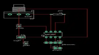 Ultrasonic sensor using ne555 timer