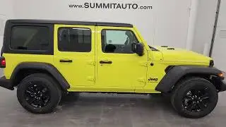 2023 JEEP WRANGLER 4 DOOR ALTITUDE HIGH VELOCITY 4K WALKAROUND 23J104 SOLD!
