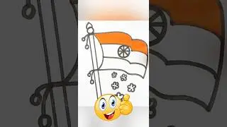 #indianflag #drawing #shorts | #nationalflag drawing #shortvideo #drawsmart