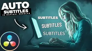 How To Add AUTOMATIC SUBTITLES In Davinci Resolve (Studio)