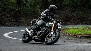 Thruxton RS - Down the pass, pure sound 4K