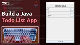 ASMR Programming: Build a Todo List GUI with Java Swing