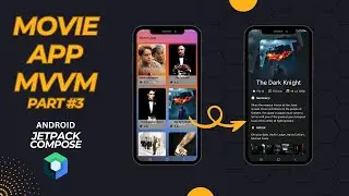 Mvvm Movie App in Android Jetpack Compose part#3 GET Movie Details.