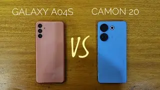 Samsung galaxy a04s vs Tecno camon 20 | speed test and full comparison.