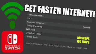 How to increase internet speed on your Nintendo Switch! (EASY) | SCG