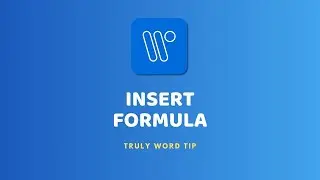 Insert Formula...#word #microsoftword #tutorial #fyp