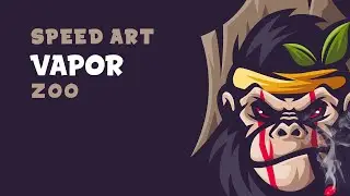 VapeZoo Logo Speedart