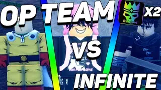 INSANE OVERPOWERED TEAM VS NIGHTMARE INFINITE IN ANIME LAST STAND!!! (2X OVERLORD UNITS) | Roblox