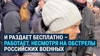 Узбеки в Харькове под обстрелом кормят местных жителей