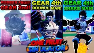 Becoming Gear 4th Luffy (Awakening Rubber Fruit) In Roblox One Fruit... Here's What Happened!