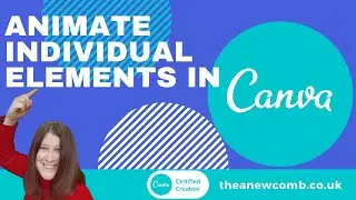 NEW IN CANVA - Animate Individual Elements & Text (Short Demo)