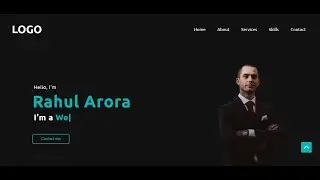 Complete Responsive Personal Portfolio Website | HTML CSS & JavaScript