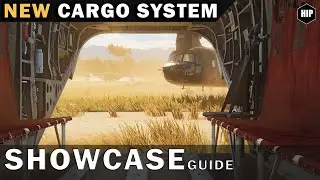 How I load my cargo | CH-47F Cargo System | Internal loading | Showcase Guide