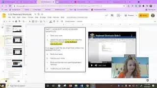 Keyboard Shortcuts Slide 5