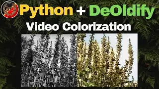 Film Movie, Video colorization with DeOldify (Python)