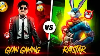 RAISTAR VS GYAN GAMING MOST FUNNY MATCH 😂 ON LIVE MUST WATCH