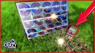 HOMEMADE Photovoltaic Solar Panel☀️⚡💡☀️Avoid the great blackout | Free solar energy