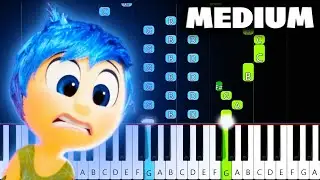 Bundle of Joy (Inside Out) - Piano Tutorial (MEDIUM)