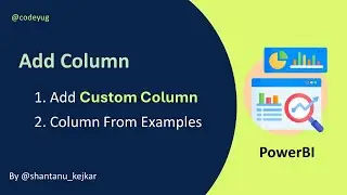 Add Column in PowerBI | PowerBI Tutorial for Beginners in Hindi